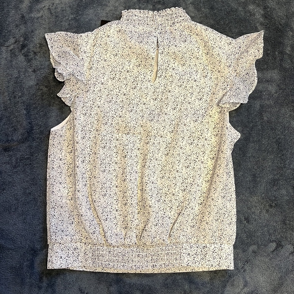 Express Smock Mock Neck Top - Picture 3 of 6